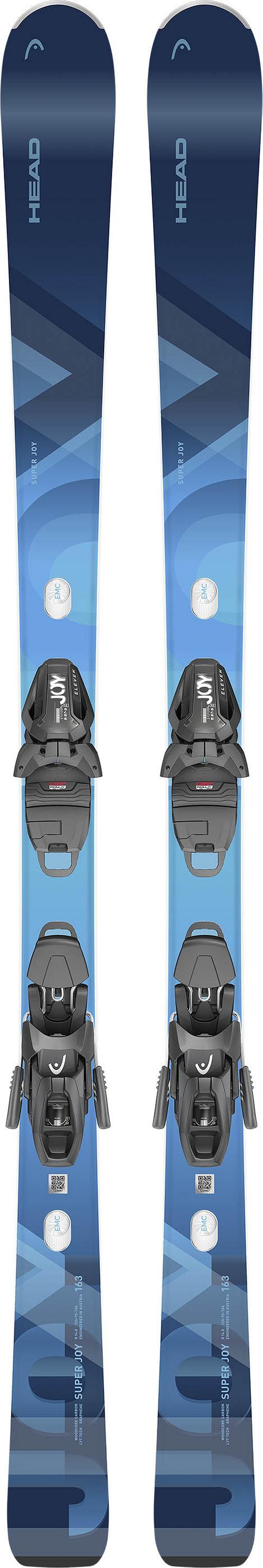 HEAD e-super Joy SW + JOY 11 GW SLR Carving Ski Damen