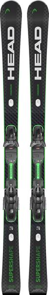 HEAD Supershape e-Magnum SW + PRD 12 GW Carving Ski - black-green