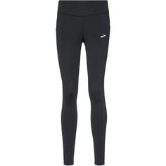Brooks Momentum Thermal Lauftights Damen black-speed logo