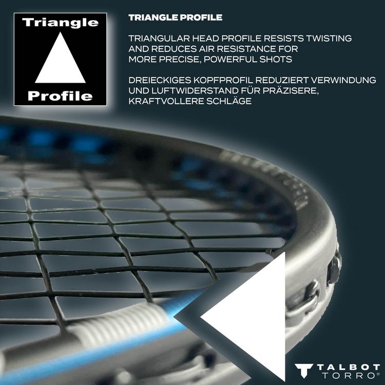 Talbot-Torro Talbot-Torro AEROSPEED 299 Badmintonschl&auml;ger - schwarz - 5 | SportScheck