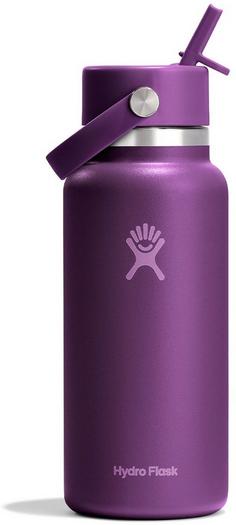Hydro Flask 32 OZ WIDE FLEX STRAW Isolierflasche BEACHPLUM PURPLE