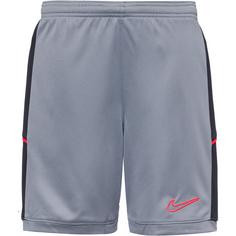 Nike Academy Fußballshorts Kinder cool grey-black-bright crimson