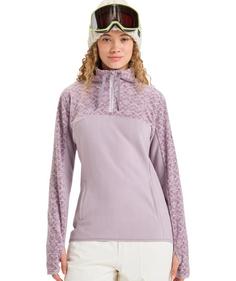 Rückansicht von Roxy SAYNA Fleeceshirt Damen nirvana roxygram tonal