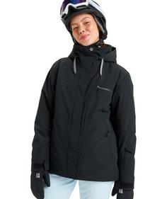 Rückansicht von Roxy BRYLEE Skijacke Damen true black