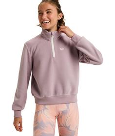 Rückansicht von Roxy WAVES OF WARM Fleeceshirt Damen nirvana