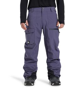 Rückansicht von Quiksilver UTILITY Skihose Herren graystone