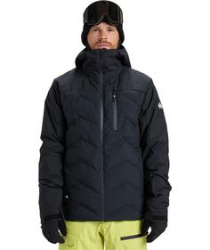 Rückansicht von Quiksilver THE EDGE Skijacke Herren true black