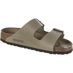 Rückansicht von Birkenstock Arizona SFB LEOI Sandalen Damen tabacco brown