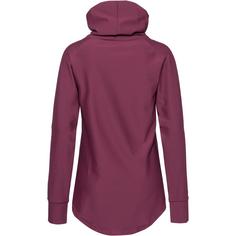 Rückansicht von Eivy Icecold Gaiter Langarmshirt Damen pinkgundy
