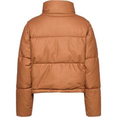 Rückansicht von Ellesse Steppjacke Damen caramel cafe