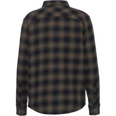 Rückansicht von 8848 Outdoor Langarmhemd Herren check green-black