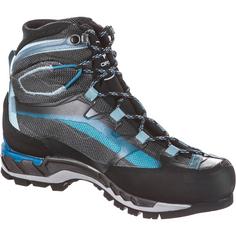 Rückansicht von La Sportiva GTX Trango Tech Alpine Bergschuhe Damen carbon-lagoon