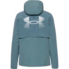 Rückansicht von Under Armour UA VELOCITI PRO STORM JACKET Laufjacke Herren blue
