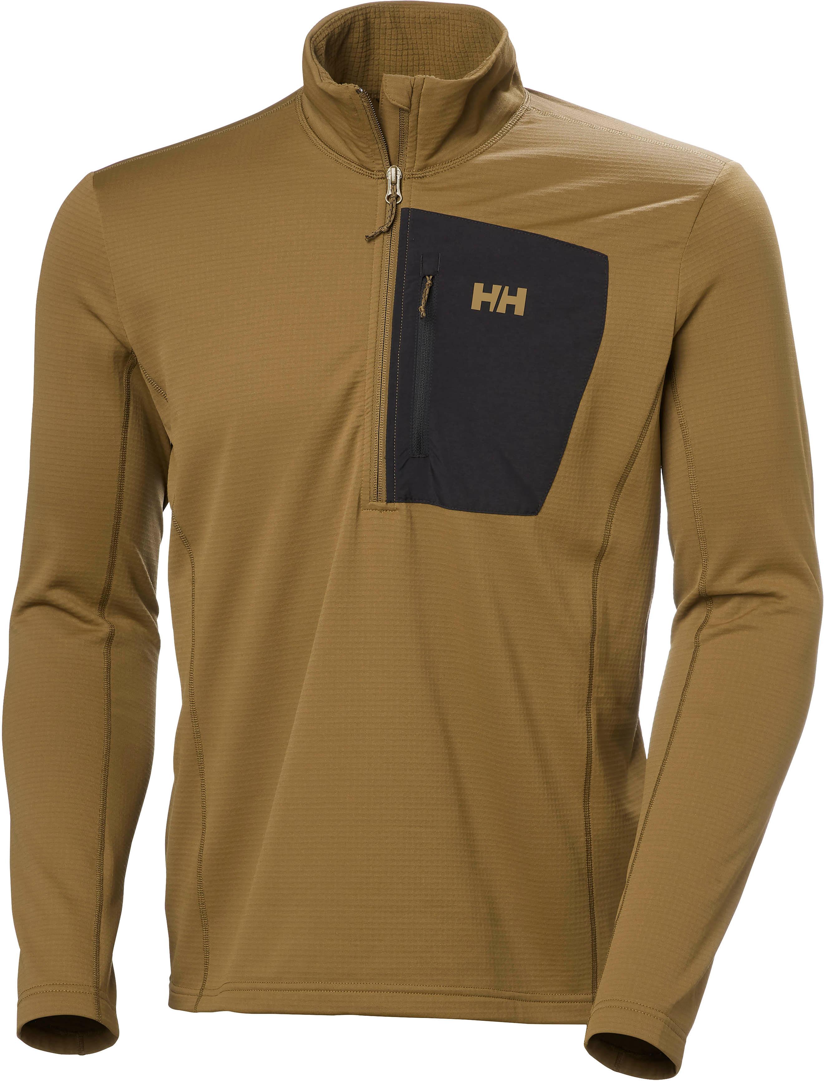 HELLY HANSEN VERSALITE Fleeceshirt Herren - sepia