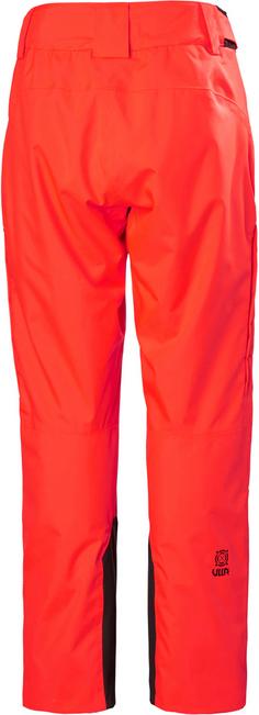 Rückansicht von HELLY HANSEN SWITCH CARGO 2.0 Skihose Damen neon coral
