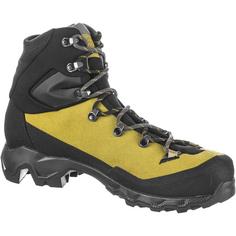 Rückansicht von La Sportiva GTX Aequilibrium Trek GTX Alpine Bergschuhe Herren savana-carbon