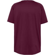 Rückansicht von ICANIWILL Stride Funktionsshirt Herren dark mahogany