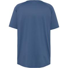 Rückansicht von ICANIWILL Stride Funktionsshirt Herren dusty twilight blue