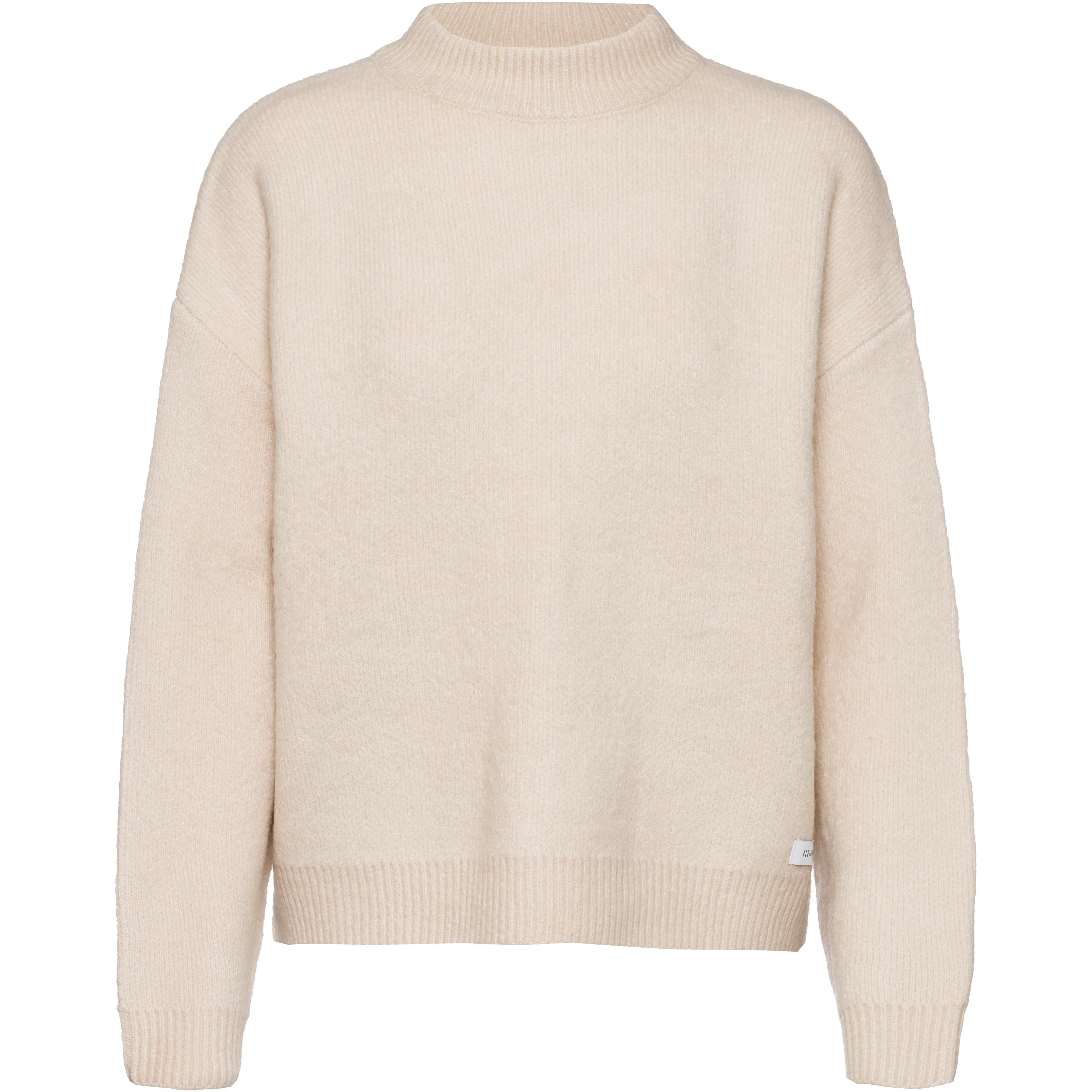 Kleinigkeit Wollma Hayek Rundhalspullover Damen - beige