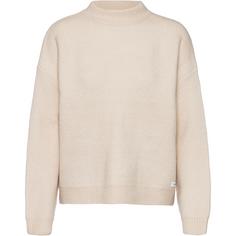 Kleinigkeit Wollma Hayek Rundhalspullover Damen beige