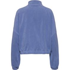 Rückansicht von Nike ONE Sweatjacke Damen world indigo-white