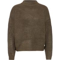Kleinigkeit Wollma Hayek Rundhalspullover Damen - brown