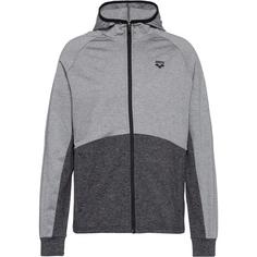 Arena Kapuzenjacke Herren dark grey melange