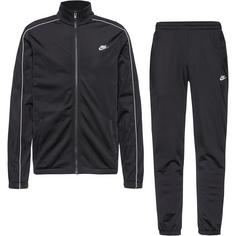 Nike CLUB Trainingsanzug Herren black-black-white-white