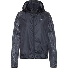 Nike TEMPO REPEL FLASH Laufjacke Damen black-reflective silv