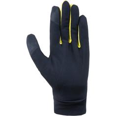 Rückansicht von ABC Laufhandschuhe black 395 c yellow