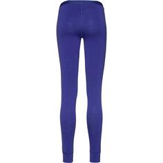 Rückansicht von Odlo Merino 200 Thermounterhose Damen skipper blue