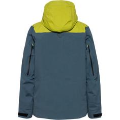 Rückansicht von Dynafit GORE-TEX RIDGE Hardshelljacke Herren golden lime