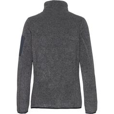 Rückansicht von CMP Strickfleece Damen antracite