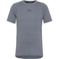 Nike DF NPT Funktionsshirt Herren smoke grey-black
