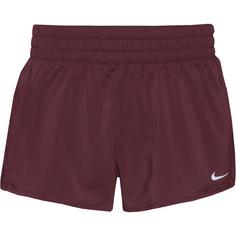 Nike ONE Funktionsshorts Damen burgundy crush- reflective silv