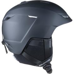 Rückansicht von Salomon PIONEER LT IIC Skihelm Herren black