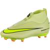 Nike JR ZOOM SUPERFLY 10 ACAD FGMG Fu&szlig;ballschuhe Kinder - limelight-volt-hyper crimson