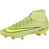 Nike ZM SUPERFLY 10 ACAD FG-MG Fu&szlig;ballschuhe Herren - limelight-volt-hyper crimson