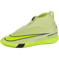 Nike JR ZOOM SUPERFLY 10 ACADEMY IC Fu&szlig;ballschuhe Kinder - limelight-volt-hyper crimson