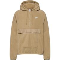 Nike CLUB WINTER TOP Fleeceshirt Herren - parachute beige-white