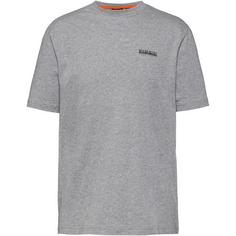 Napapijri S-Guide T-Shirt Herren medium grey melange