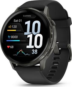 Garmin Venu 4 Sportuhr schwarz-schiefergrau