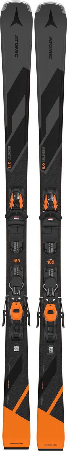 ATOMIC REDSTER Q TI + M 10 GW Carving Ski Herren grey black orange