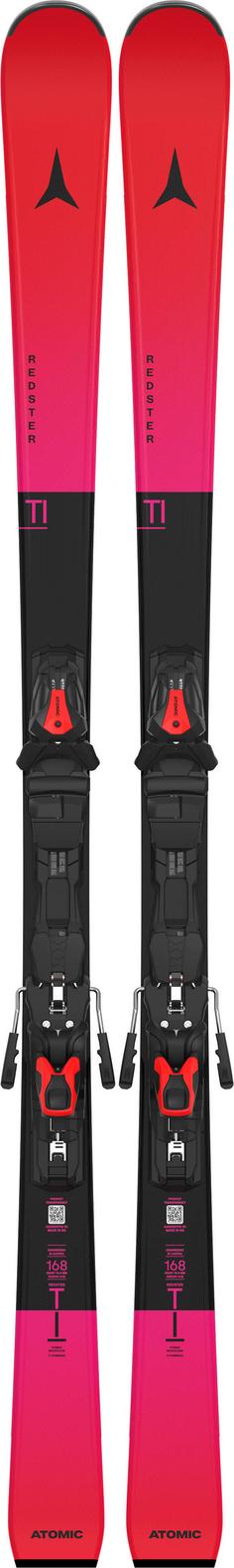 ATOMIC REDSTER TI + MI 12 GW Carving Ski Herren red tension black