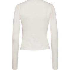 Rückansicht von NEW BALANCE Langarmshirt Damen permafrost