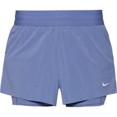 Nike SWIFT Laufshorts Damen world indigo-reflective silv