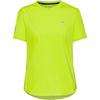 Nike SWIFT Funktionsshirt Damen - cyber-reflective silv