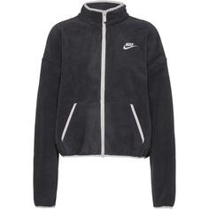 Nike Club Fleece Fleecejacke Damen black-college grey
