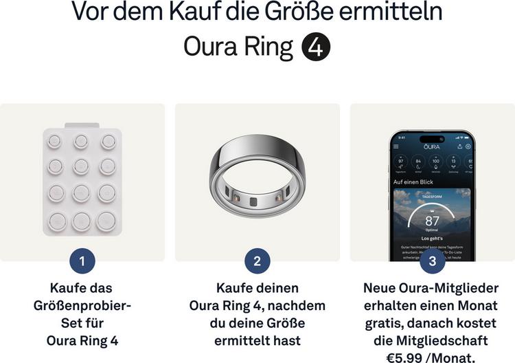 Oura Oura Ring 4 Zubeh&ouml;r - - - 0 | SportScheck