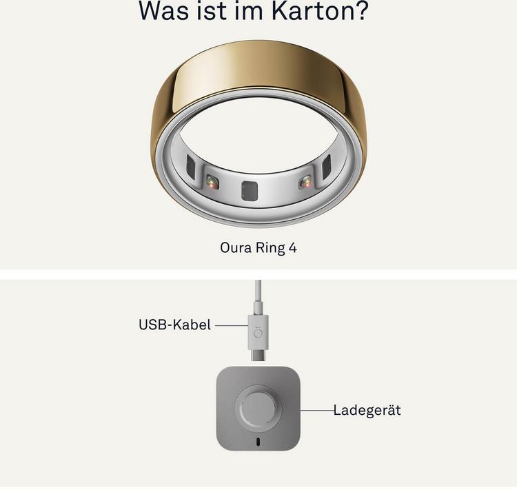 Oura Oura Ring 4 Sportuhr - gold - 1 | SportScheck